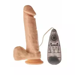 Vibrator Mr Dixx Evil Emperor, 21.5cm, Boja kože
