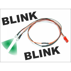 LED Kabel utripajoe (zelen)