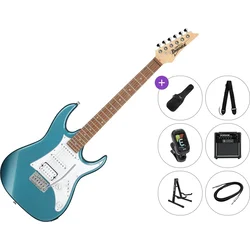 Ibanez GRX40-MLB Premium SET Metallic Light Blue Električna kitara