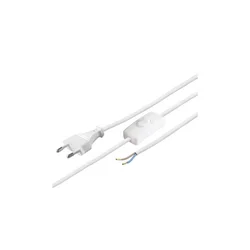 WENTRONIC N2K-WH/VDE Strujni kabl sa prekidačem, 1.5m, Beli