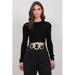 Trend Alacati Stili Ženska bluza Alc-X14924, Crna