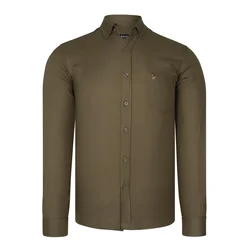 G985 DEWBERRY MENS SHIRT-GREEN