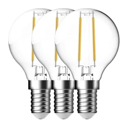 Nordlux - Komplet 3x LED filamentna sijalica G45 E14/4W/230V 4000K