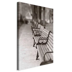 artgeist Slika Na Platnu Park Benches