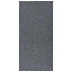Vidaxl Tepih tekač 100x200 cm siv