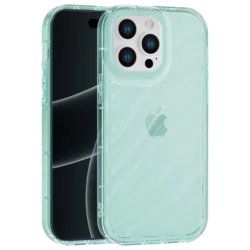 Aurora Wave maska za iPhone 13 Pro Max - zelena