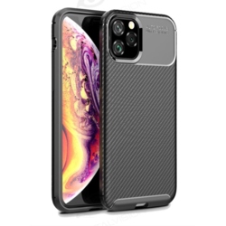 Maska Carbon Defender za iPhone 11, Siva