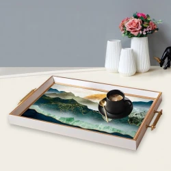 Aberto Design Poslužavnik TPB9870 50 x 29 x 3.5 cm, Šareni