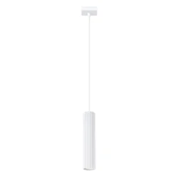Sollux SL.1535 - Luster na sajli KARBON 1xGU10/10W/230V bela