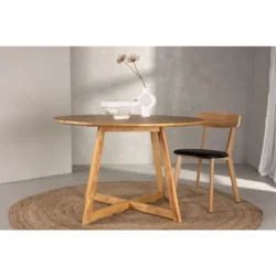 Venture Design Jedilna miza 120x75 cm rjava