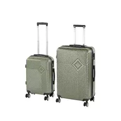 Komplet kovčkov TraveLux Pro X na kolesih olivno zelene barve