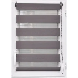LUANCE ZEBRA ROLETNA 90X180 CM TAMNO SIVA 350290180938