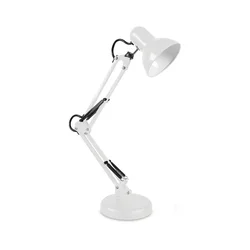 Stona lampa AURIQ 1xE27/60W/230V bela