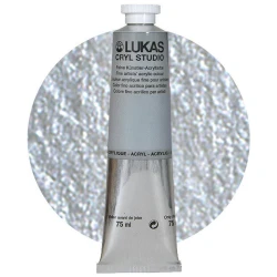 Lukas Cryl Studio Akrilna barva Silver 75 ml 1 kos