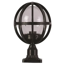Lessentiel Maison Spoljna zidna lampa BSU-68080-BSY-M3-K, 38 cm, IP65, E27, Crna