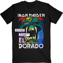Iron Maiden Majica El Dorado Unisex Black L