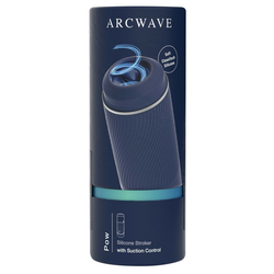 Arcwave Pow - ročni sesalni masturbator (modri)