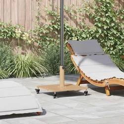Baza za suncobran Svjetlo drvo 45 x 45 x 31,5 cm