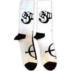 Ghost Nogavice Symbol Mono White 40-45