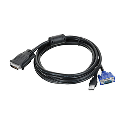 Kabl VGA M IN+USB AM - DVI-30+5 M OUT, 1.65m