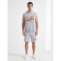 Sinsay - Dukserica bez rukava Los Angeles Lakers NBA - svetlo siva