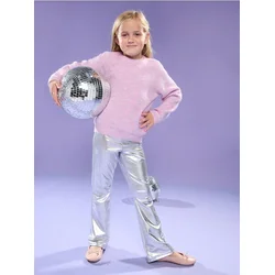 Sinsay - Flare pantalone - srebro