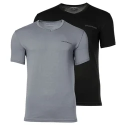 Emporio Armani Majica siva/črna