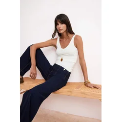 Trendyol Milla Ženska majica TWOSS26AL00021, Bela
