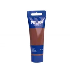 Akrilna barva Milan, 75 ml, rjava