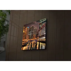 Wallity Slika sa LED osvetljenjem 2828IACT-53, 28x28 cm
