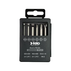 FELO Set bitova Industrial Bit-box Profi 73 mm SL/PH/XENO 03292716 6 kom