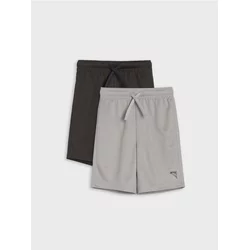 Sinsay - Kratke pantalone 2 pack Active - tamno siva