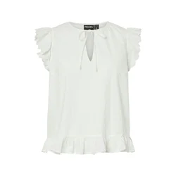 PIECES Bluza bela