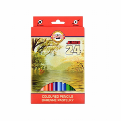 KOOH-I-NOOR Drvene bojice Jumbo/ set 1/24 3384