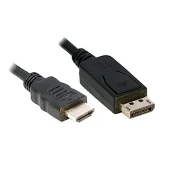 Kabl DisplayPort (M) - HDMI (M) 1.8m crni