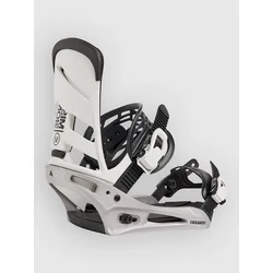 Burton Mission 2027 Snowboard Bindings silver
