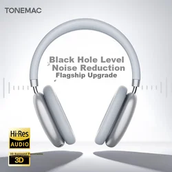 Tonemay Bluetooth slušalice H5 Lite, Srebrne boje