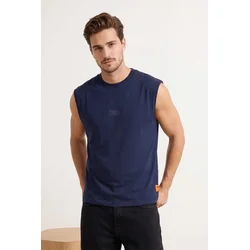 Trendyol Muška majica Tmnss24Al00005, Tamnoplava