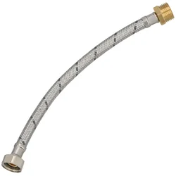 Fleksibilen priključek 1/2” ženski-moški za pipe in fitinge 30 CM