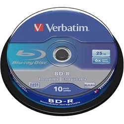 Blue-Ray Verbatim 25GB 1/10 6x/zvono