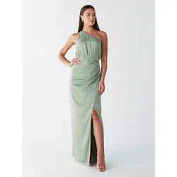 BWLDR Obleka DUSTY  zelena