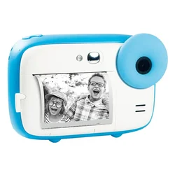 AgfaPhoto Realikids Instant Cam dečji fotoaparat sa trenutnom štampom, plavi