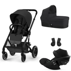 Cybex trio sistem Balios S Lux, Moon black Plus