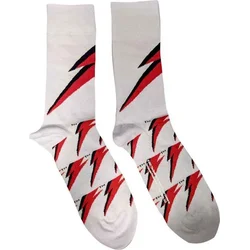 David Bowie Nogavice Flash White 40-45