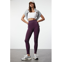 Trendyol Plum Seamless Full Length Knitted Sports Tights