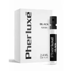 Parfem sa feromonima za muškarce Pherluxe, 2.4ml, Crni