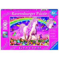Ravensburger Puzzle Konj sa šljokicama, 100 delova