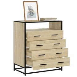 Ormar s ladicama sonoma hrast 70x41x83,5 cm izrađeno drvo