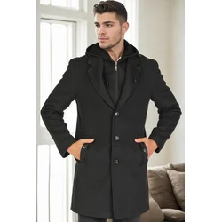PLT9406 DEWBERRY MENS COAT-ANTHRACITE