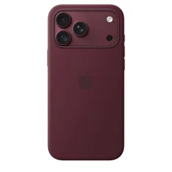 iPhone 18 Pro Max Silicone Case with MagSafe - Burgundy